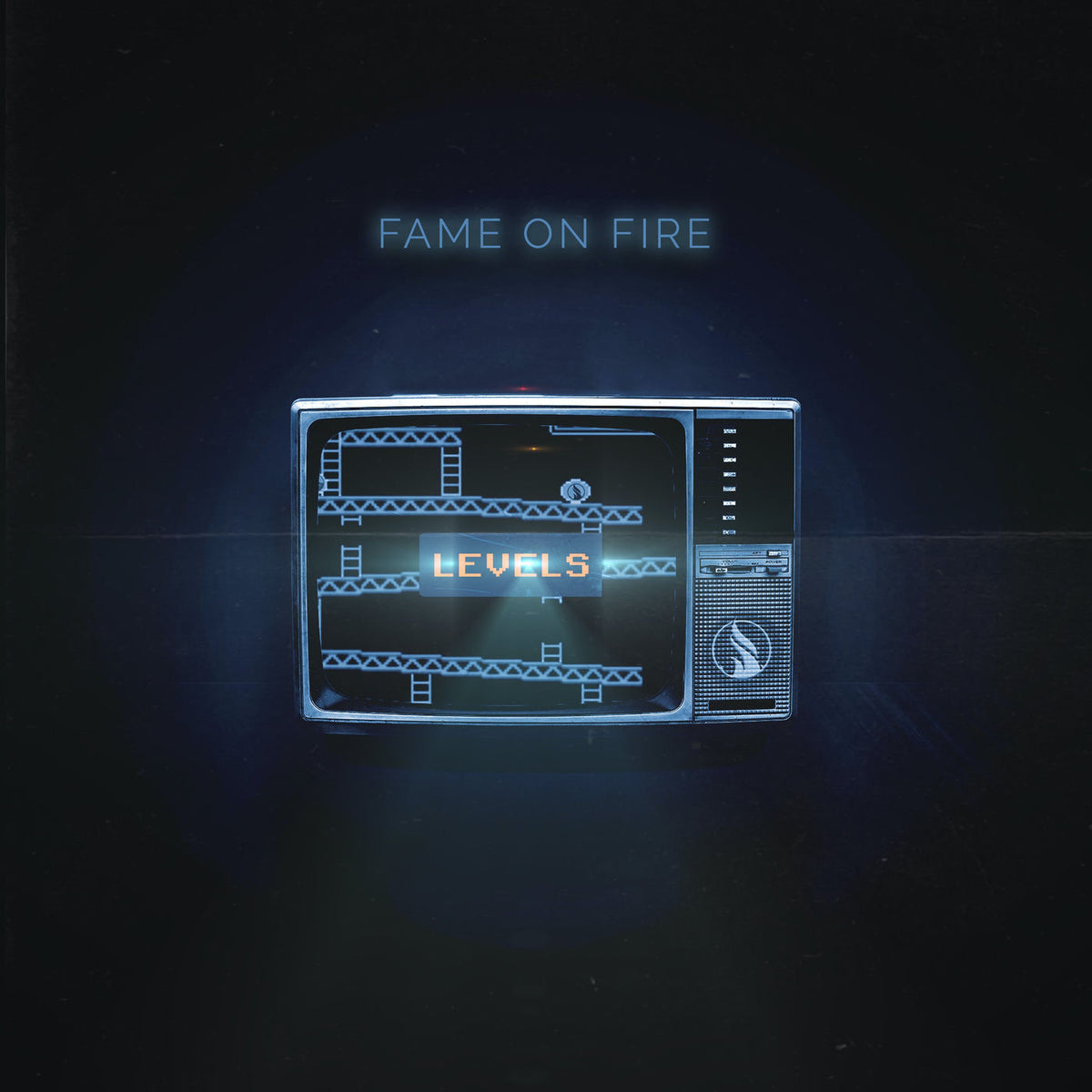 Fame On Fire – Levels (ELECTRIC BLUE VINYL) vinyl record cover