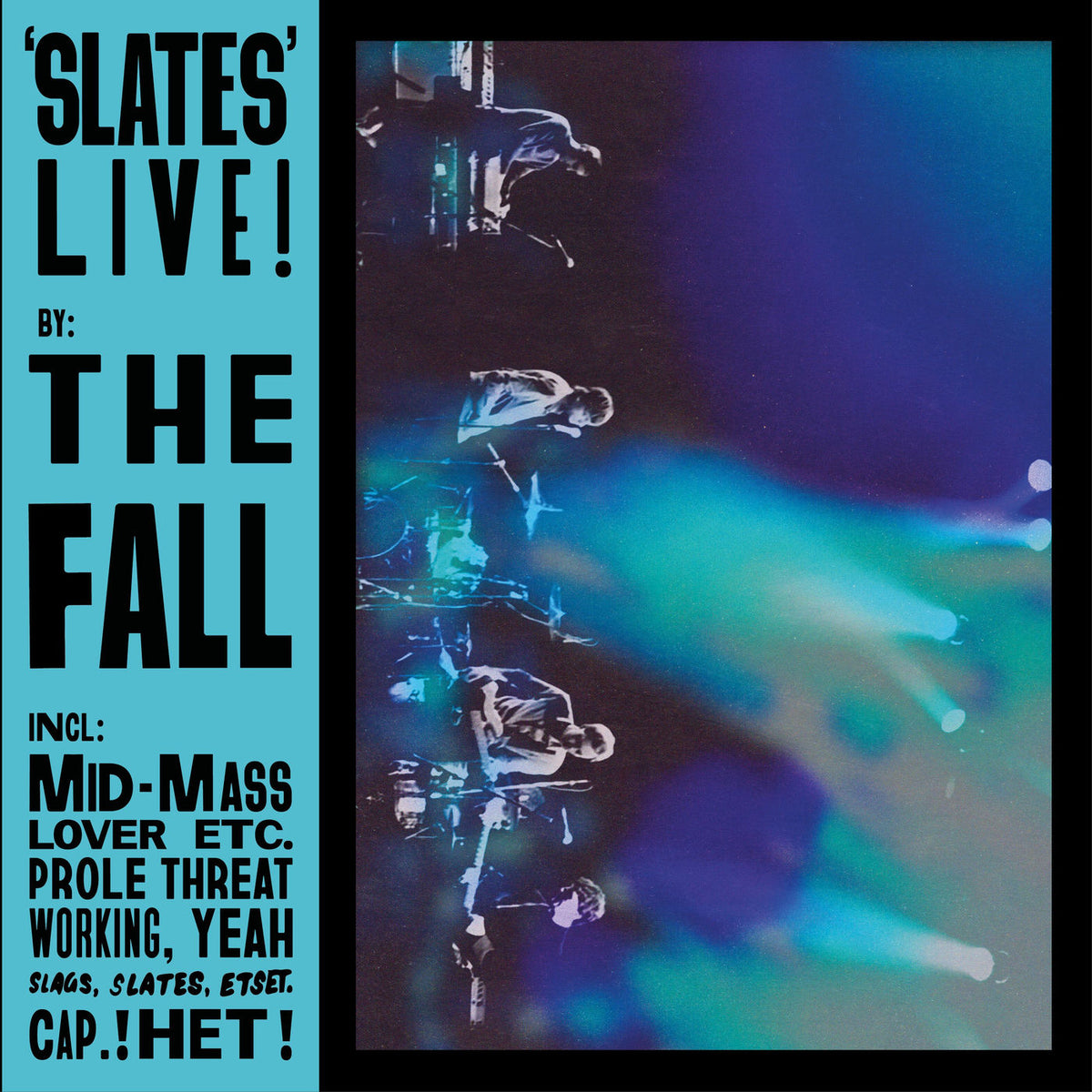 The Fall – Slates (Live) vinyl cover