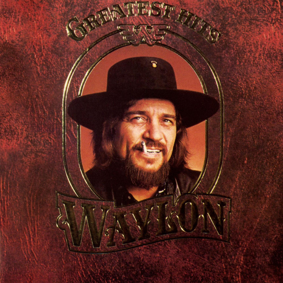Waylon Jennings – Greatest Hits vinyl record cover
