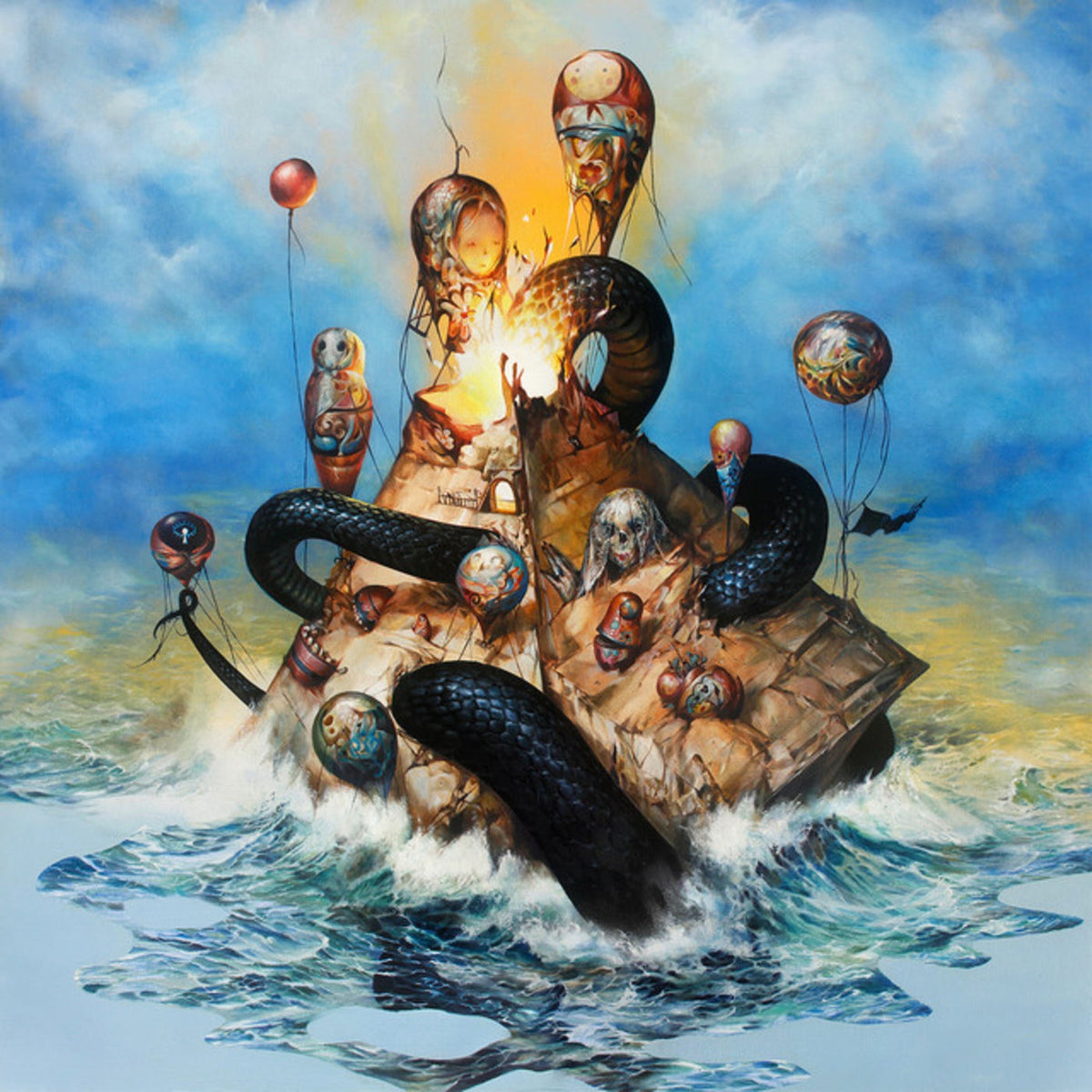 Circa Survive – Descensus (DLCD) (180G) vinyl record cover