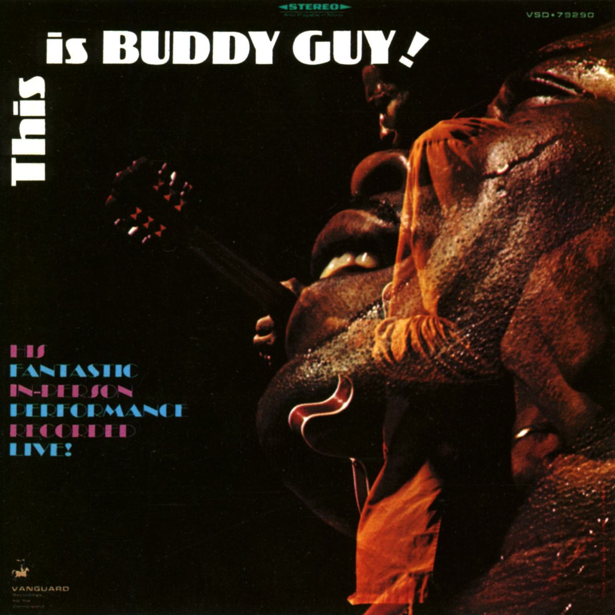 Buddy Guy – This Is Buddy Guy! (Bluesville Acoustic Sound Series) vinyl record cover