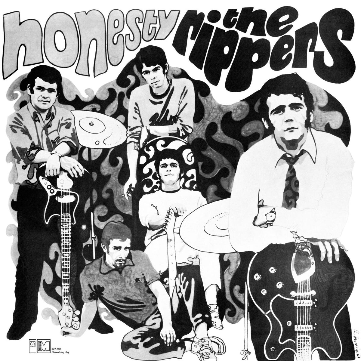 The Rippers – Honesty vinyl record cover