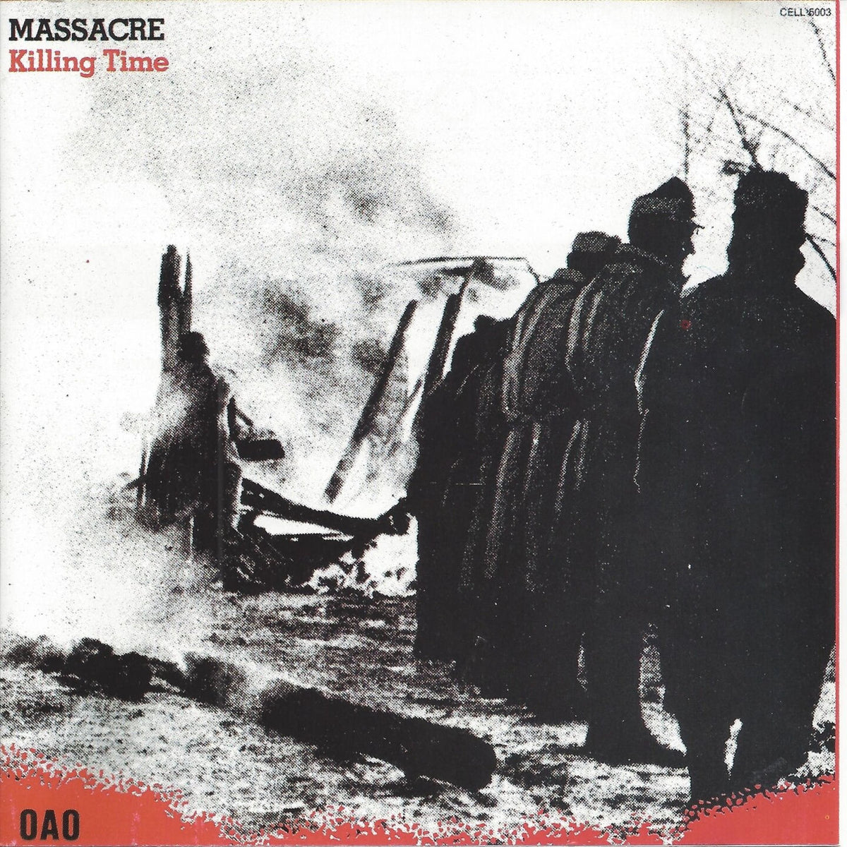 Massacre – Killing Time vinyl record cover