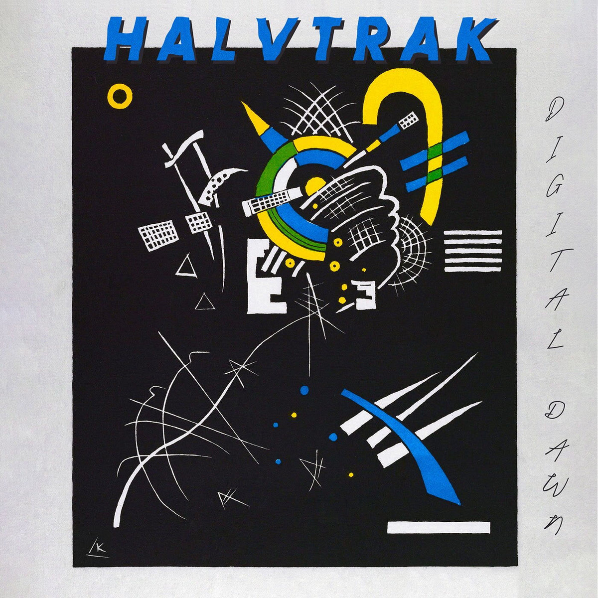 Halvtrak – Digital Dawn vinyl cover
