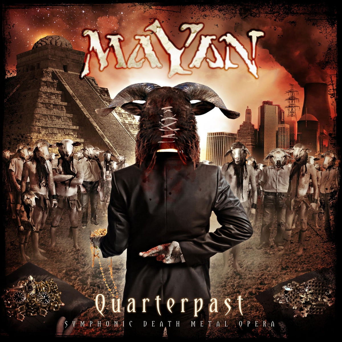 Mayan – Quarterpast vinyl record cover