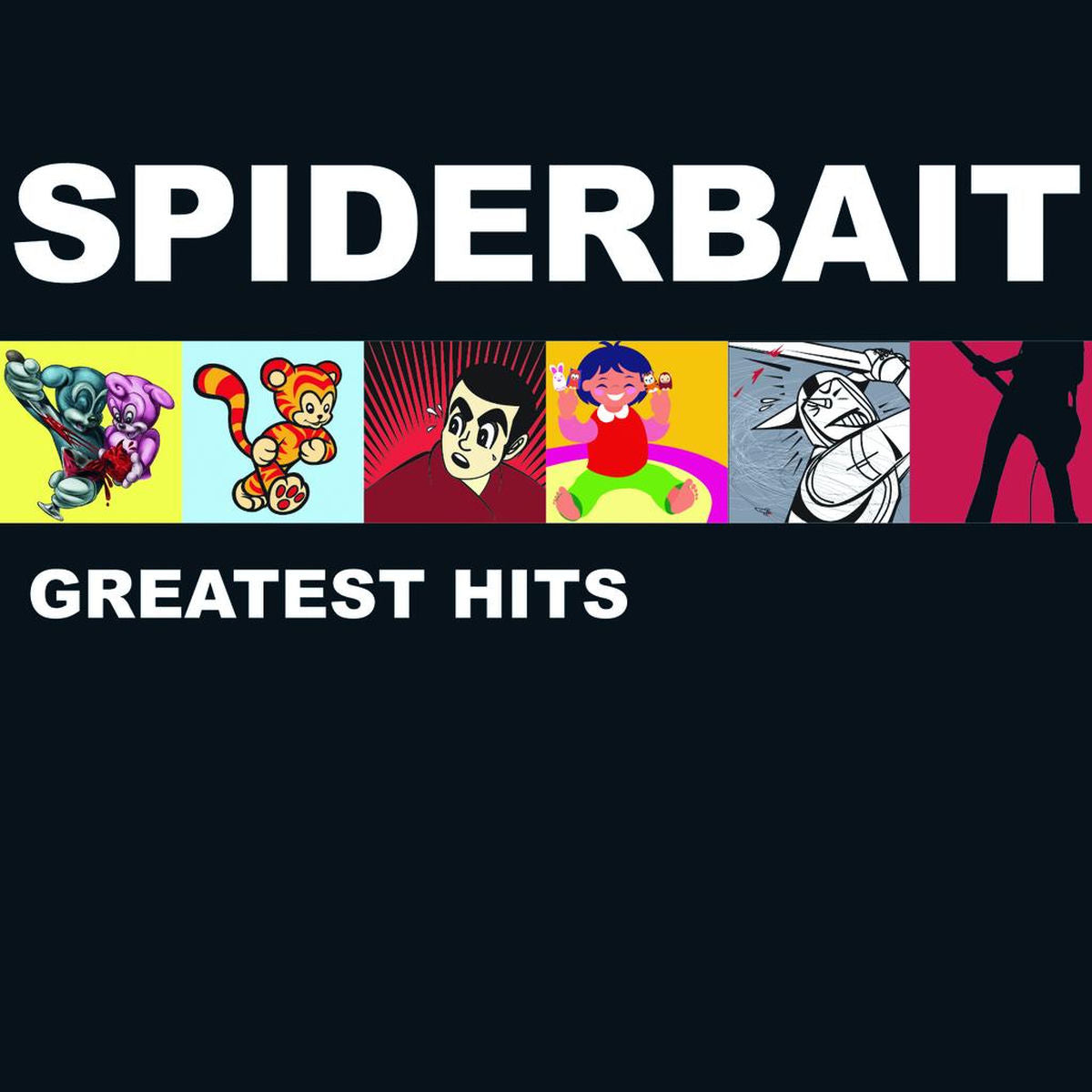 Spiderbait – Greatest Hits vinyl cover
