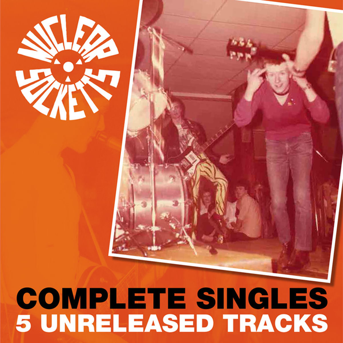 Nuclear Socketts – Complete Singles (COLV) (UK) vinyl record cover