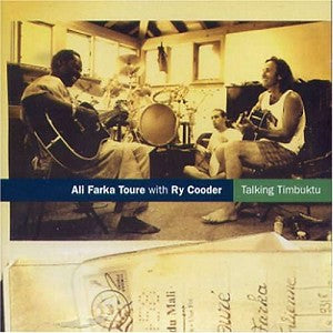 Ali Farka Toure/Ry Cooder – Talking Timbuktu vinyl record cover