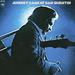 Johnny Cash – At San Quentin vinyl record cover