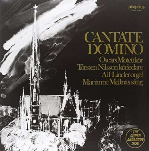LINDER/MELNAS/NILSSON — CANTATE DOMINO — record image 1