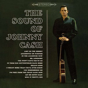 Johnny Cash – The Sound of Johnny Cash vinyl record cover