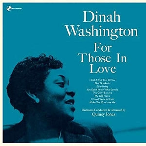 Dinah Washington – For Those in Love vinyl record cover