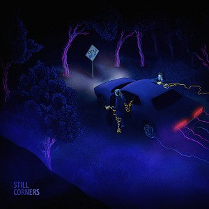 Still Corners – Dead Blue vinyl record cover