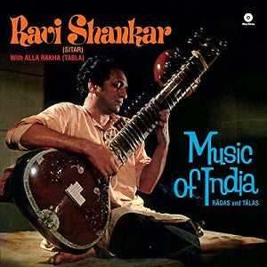 Ravi Shankar – Ragas & Talas vinyl record cover
