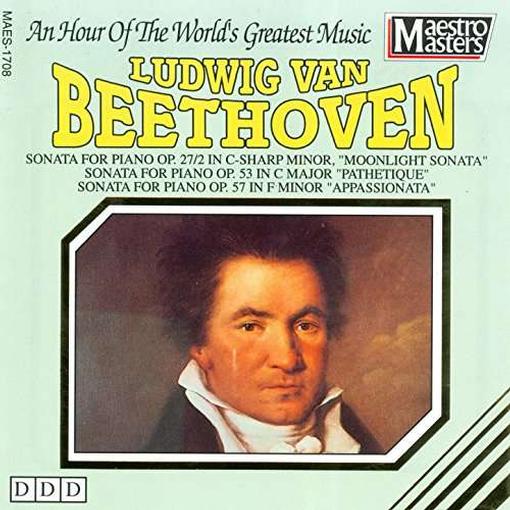 LUDWIG VAN BEETHOVEN — THE MASTERPIECES OF LUDWIG VAN BEETHOVEN — record image 1