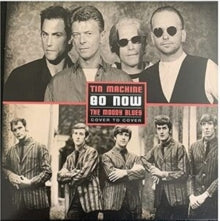TIN MACHINE / MOODY BLUES — Go Now (Red Vinyl) — record image 1
