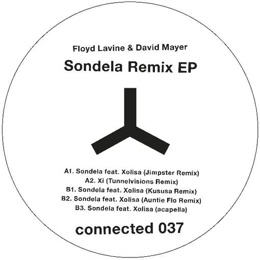 LAVINE FLOYD & DAVID MAYER — SONDELA REMIX EP — record image 1