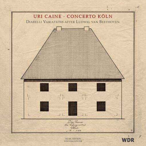 URI CAINE/CONCERTO KOLN — CAINEDIABELLI VARIATIONS — record image 1