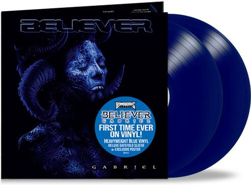 BELIEVER — GABRIEL (BLUE VINYL) — record image 1