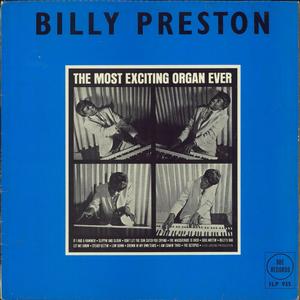 Billy Preston – The Most Exciting Organ Ever vinyl record cover