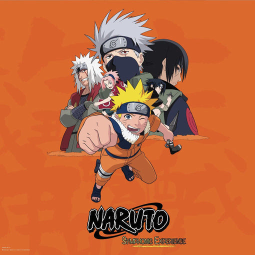 SYLVAIN AUDINOVSKI — NARUTO SYMPHONIC EXPERIENCE (RED VINYL) — record image 1