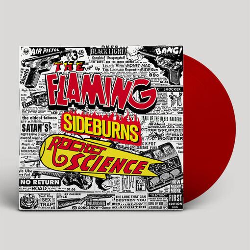 FLAMING SIDEBURNS, THE — ROCKET SCIENCE (ORIGINAL ARTYFACTS FROM THE PSYCHEDELIC ERA 1996-1999) [LP] (COLORED VINYL)