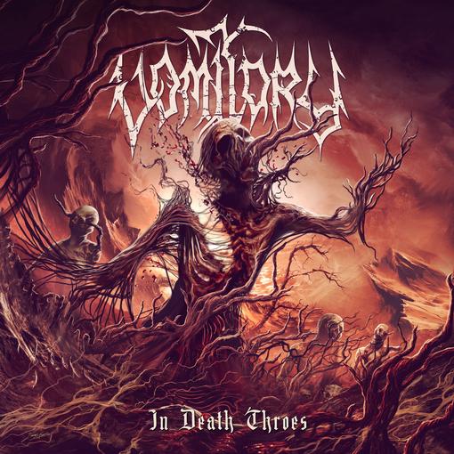 VOMITORY — IN DEATH THROES — record image 1