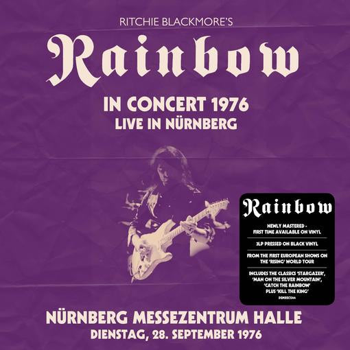 RITCHIE BLACKMORES RAINBOW — LIVE IN NURNBERG 1976 — record image 1