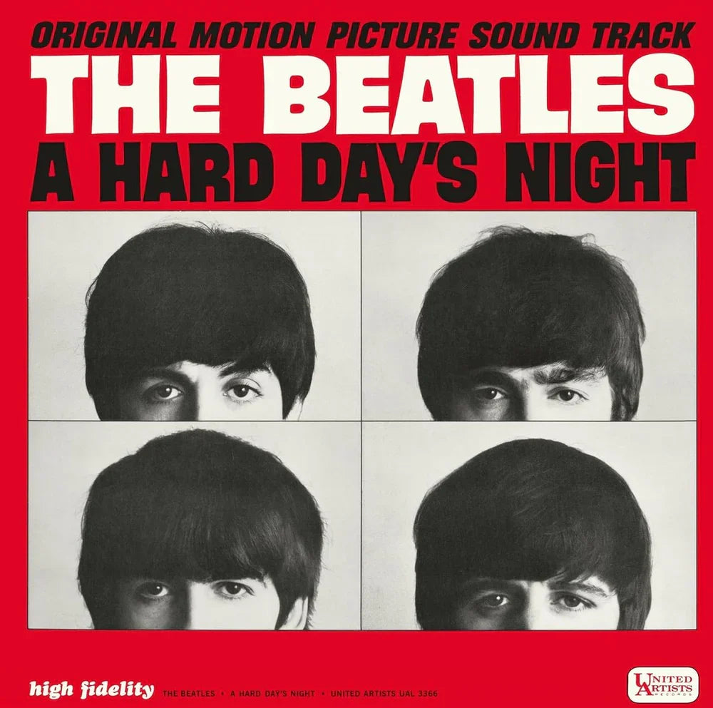 The Beatles – A Hard Day's Night (Original Motion Picture Sound Track) — album cover