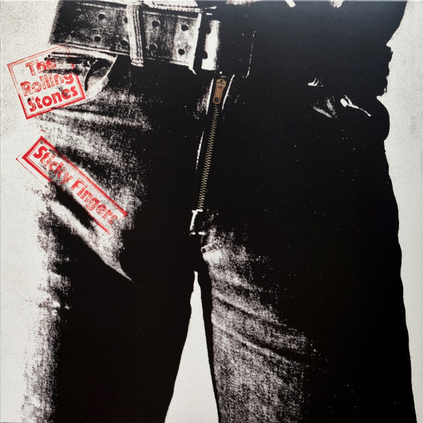 The Rolling Stones – Sticky Fingers vinyl record cover