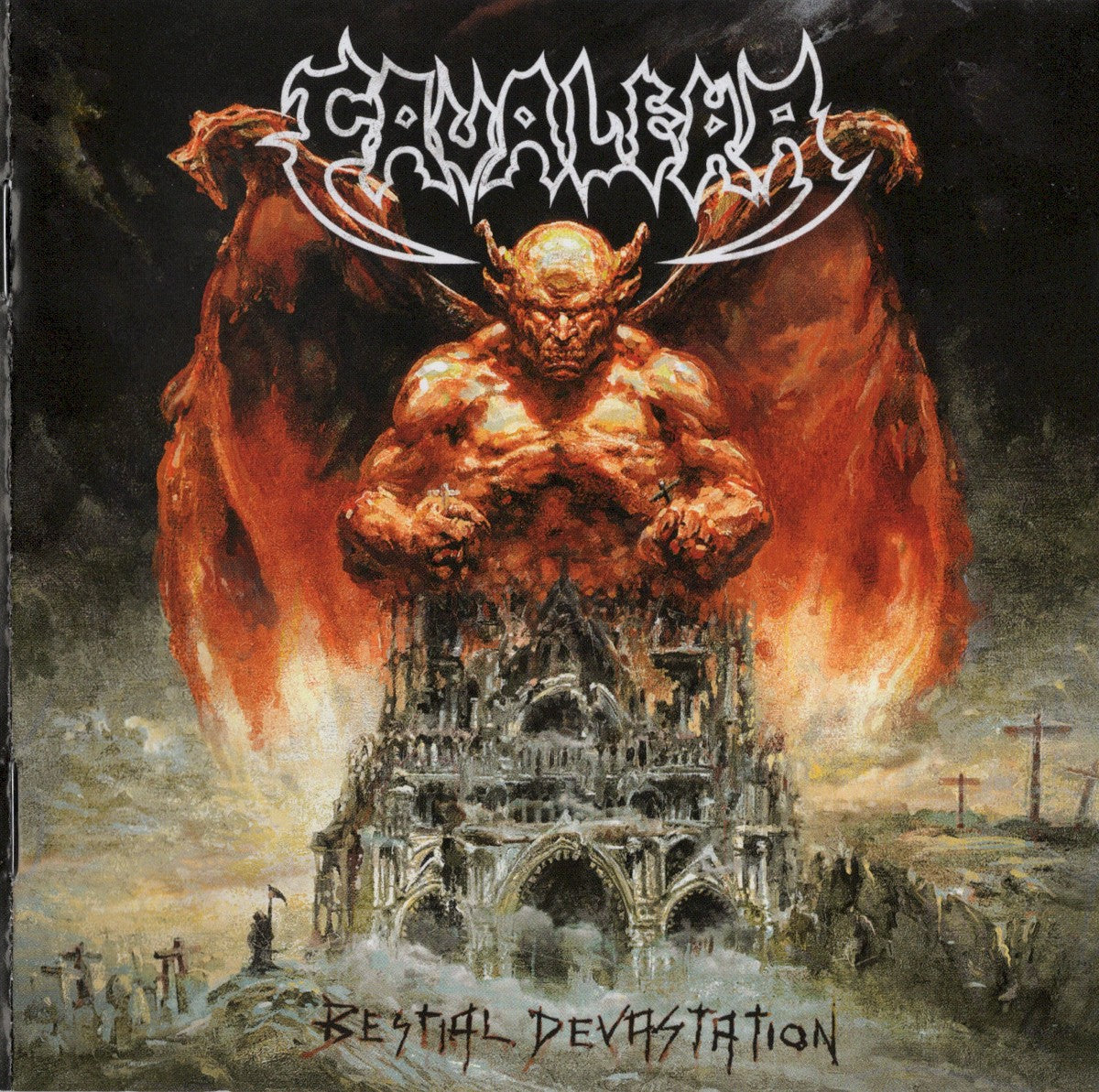 Cavalera – Bestial Devastation vinyl record cover