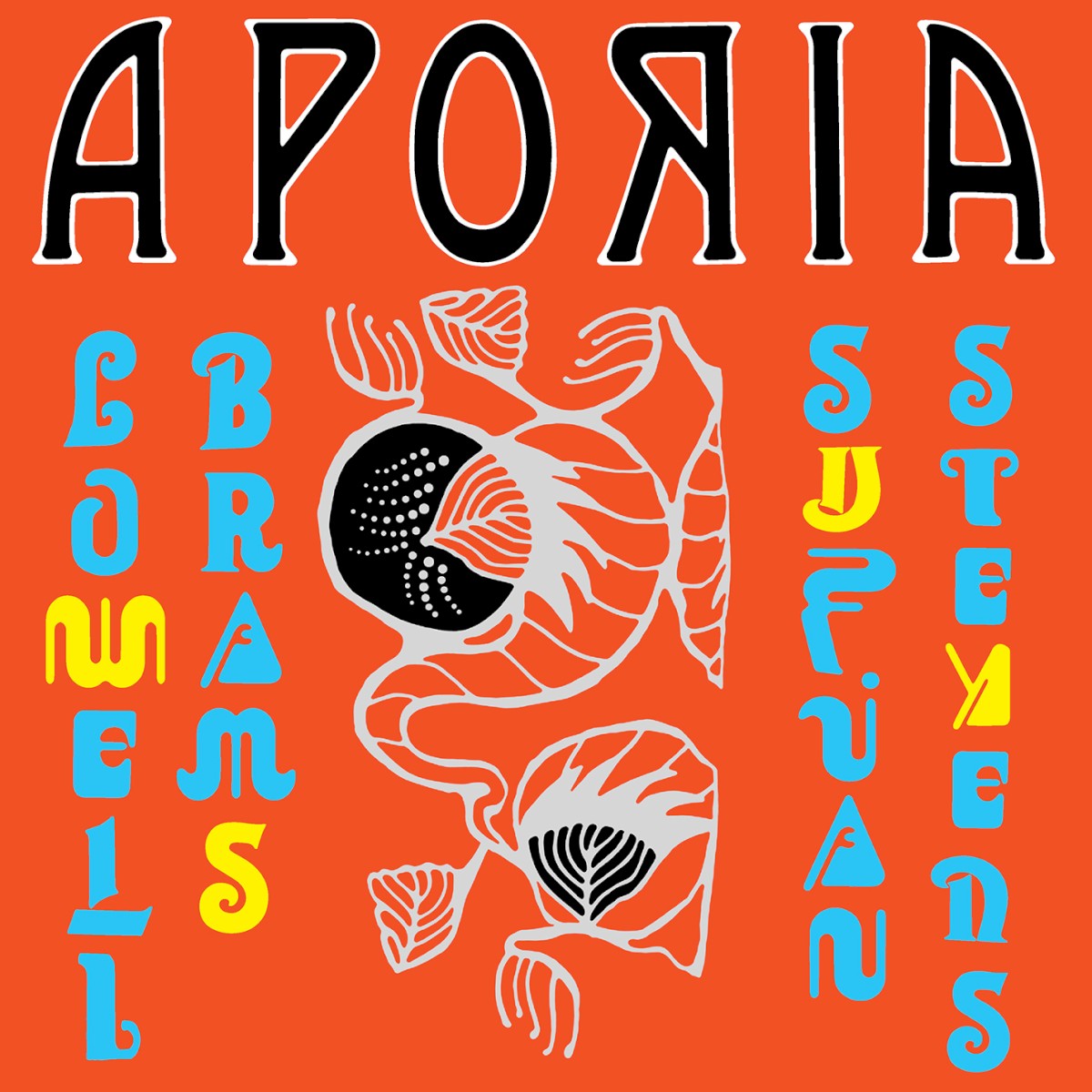 Sufjan Stevens & Lowell Brams – Aporia vinyl record cover