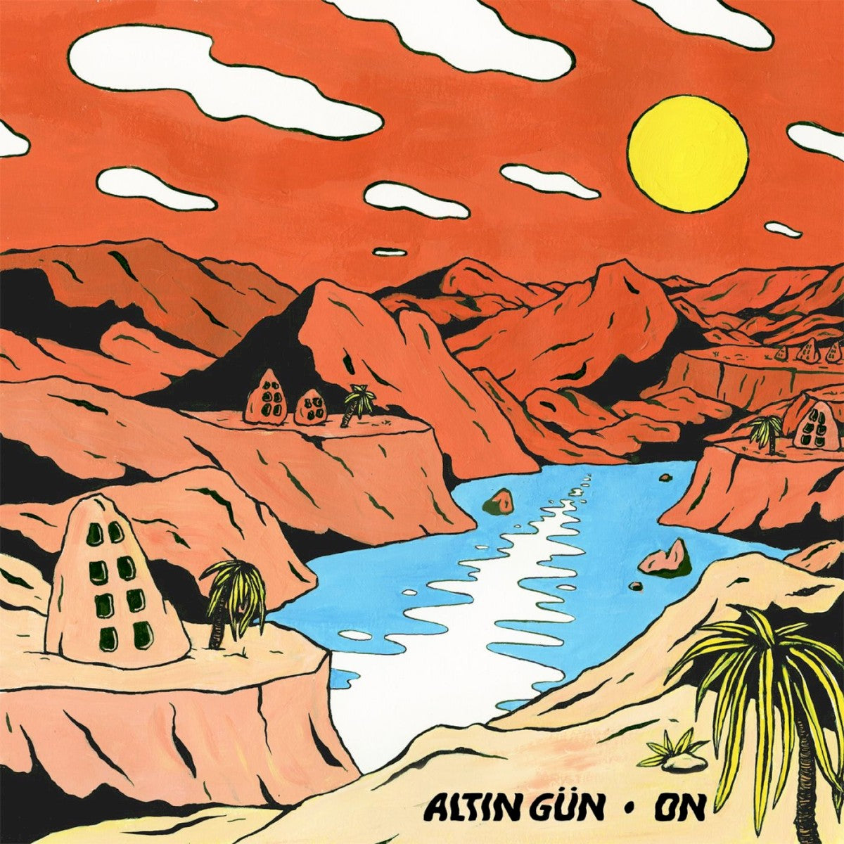 Altin Gun – On vinyl record cover