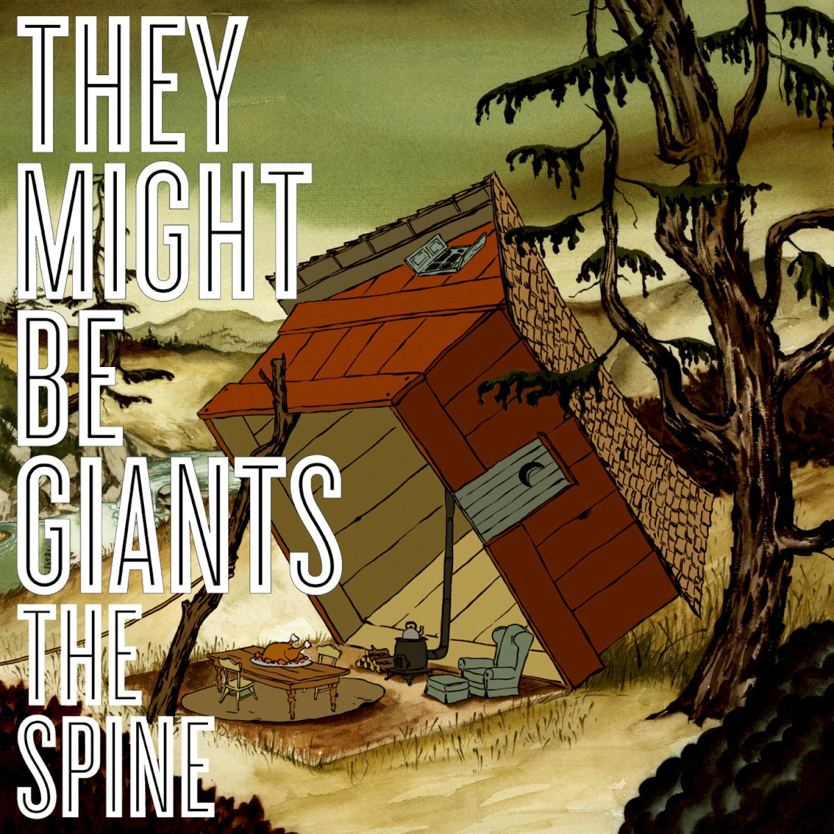 They Might Be Giants – The Spine vinyl record cover
