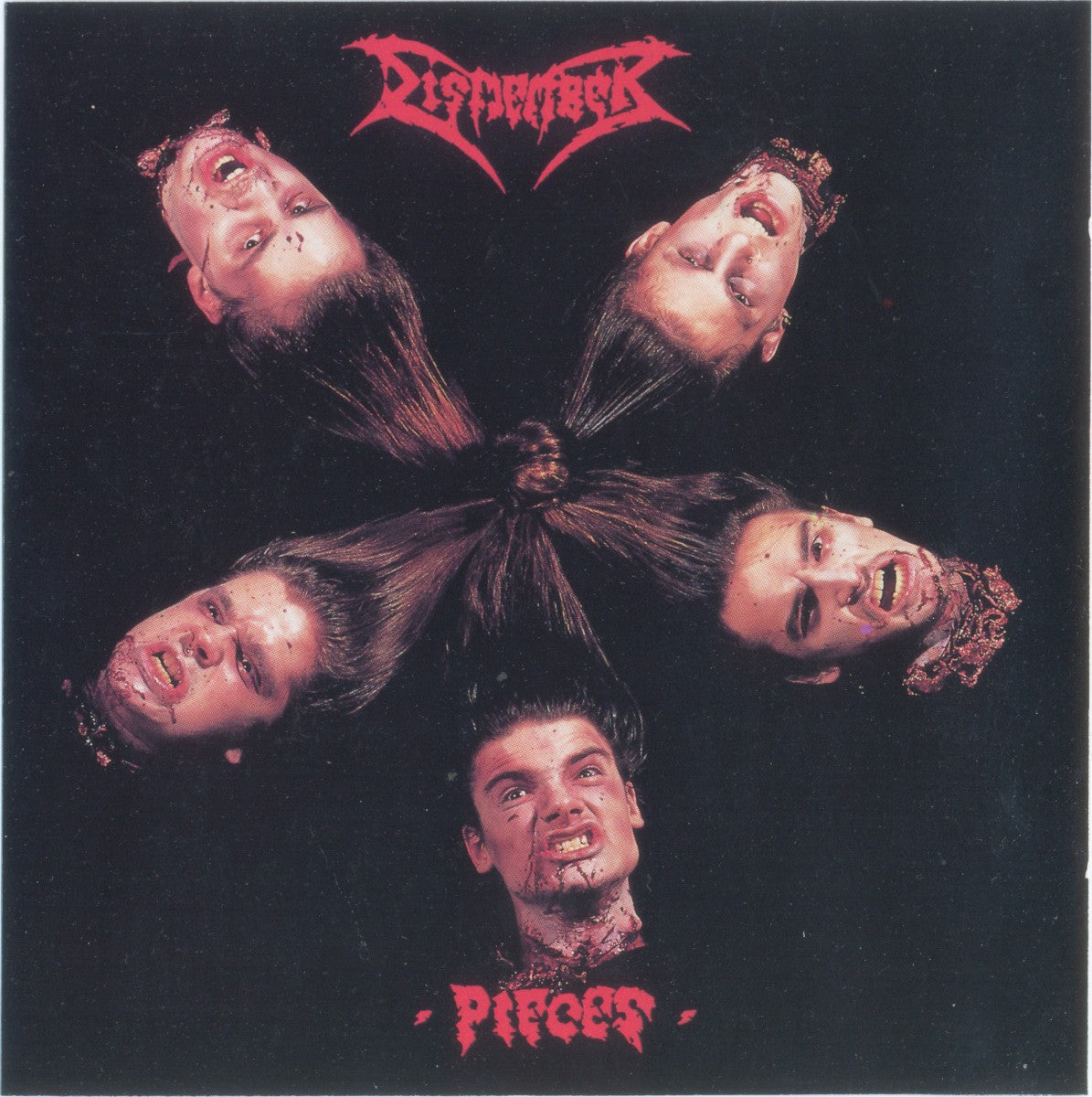 Dismember – Pieces vinyl record cover