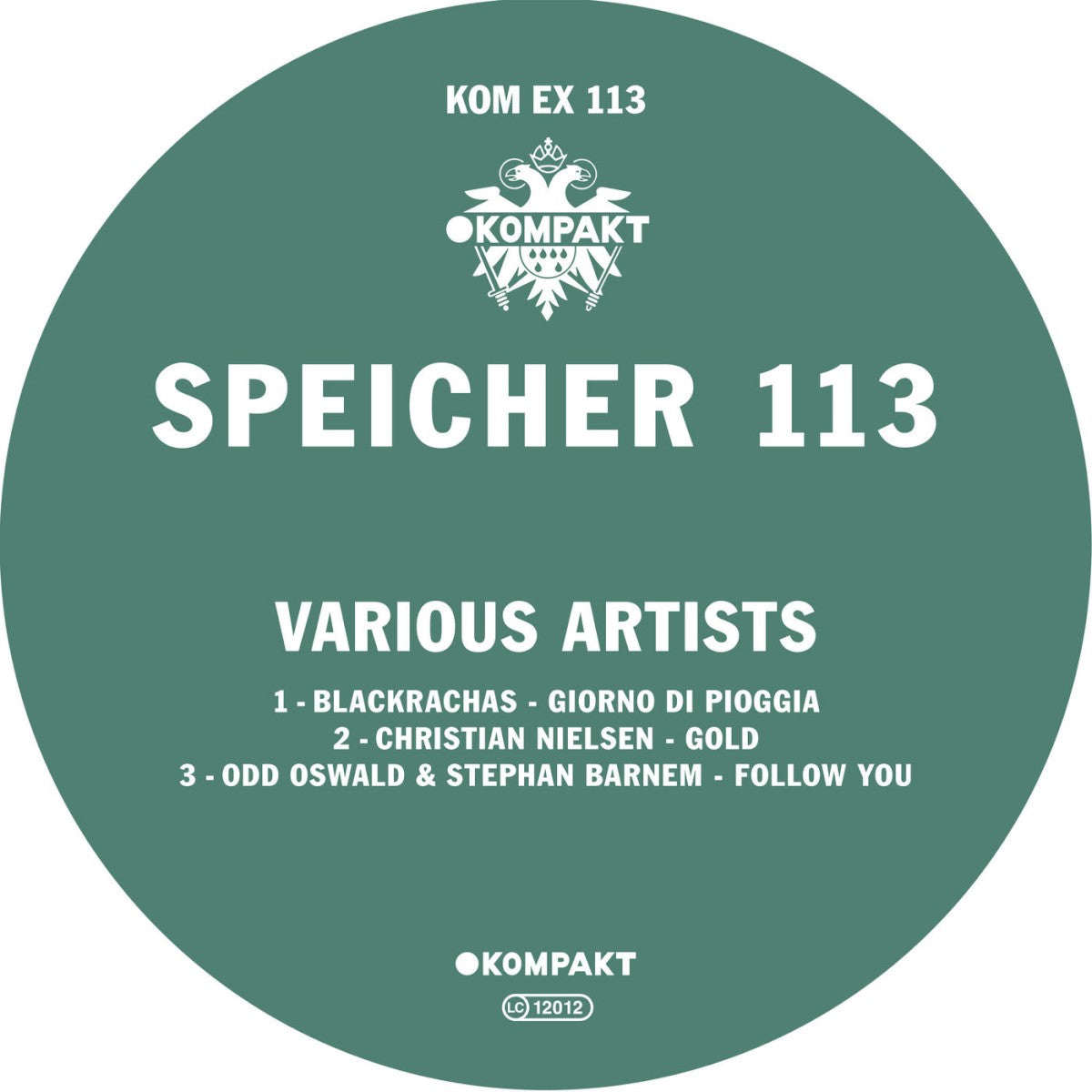 Various Artists – Speicher 113 vinyl record cover