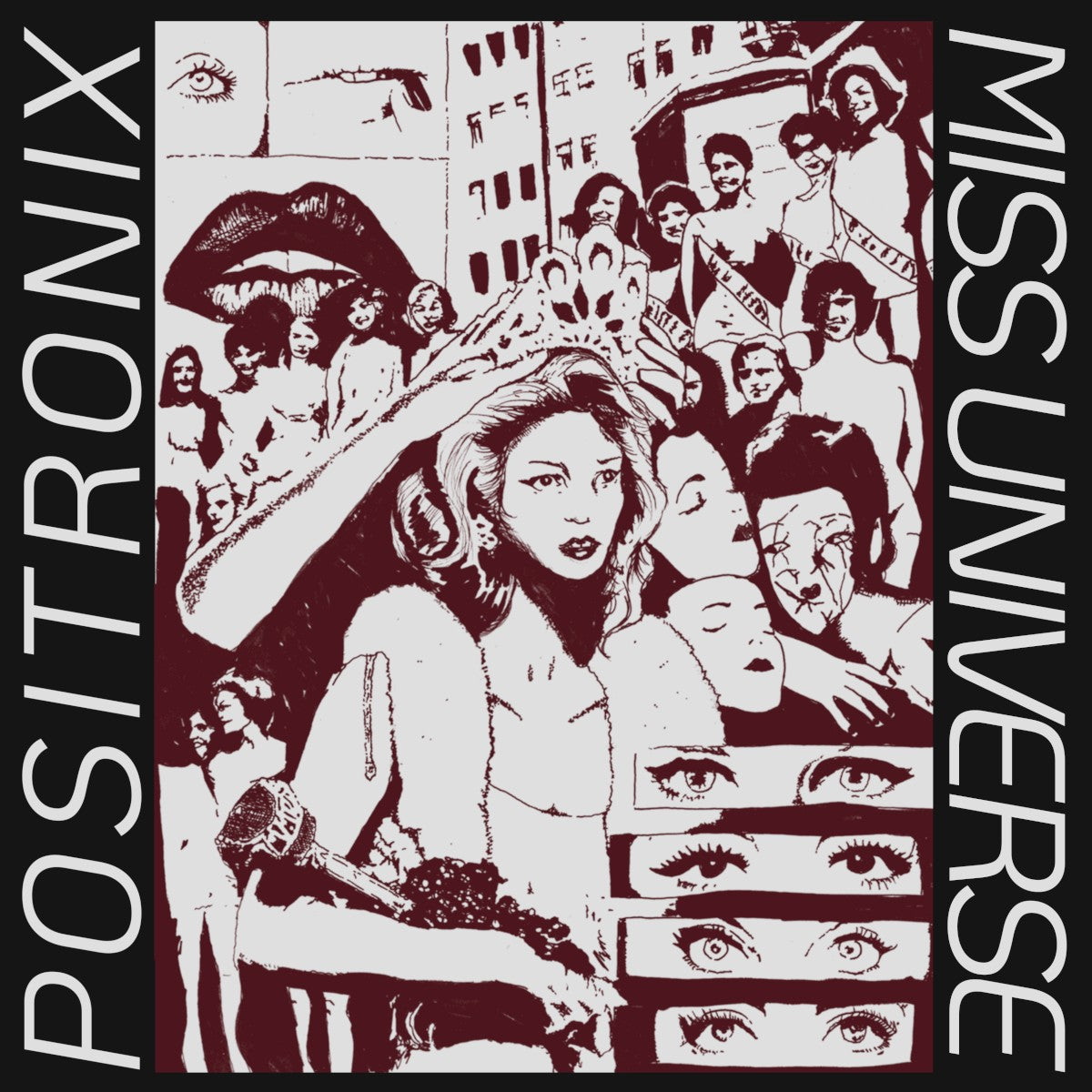 Positronix – Miss Universe vinyl record cover