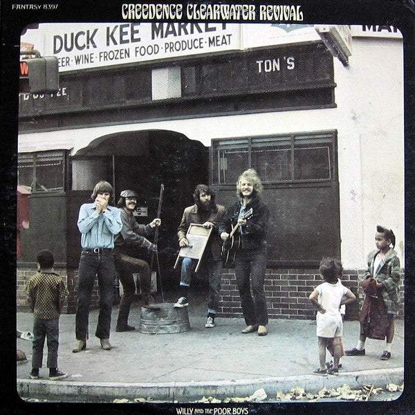 WILLY AND THE POOR BOYS (CLEAR LP) - CREED — album cover