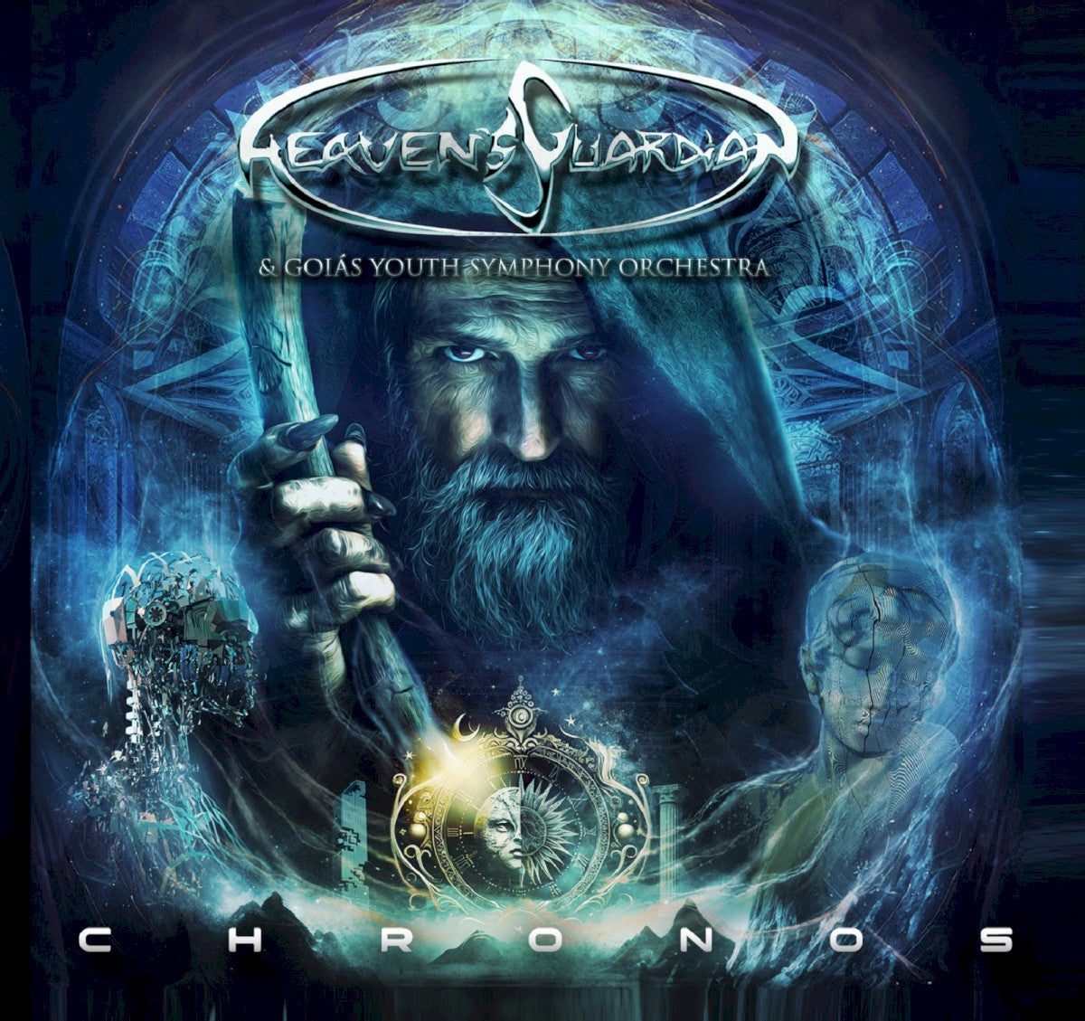 Heaven's Guardian – Chronos vinyl record cover
