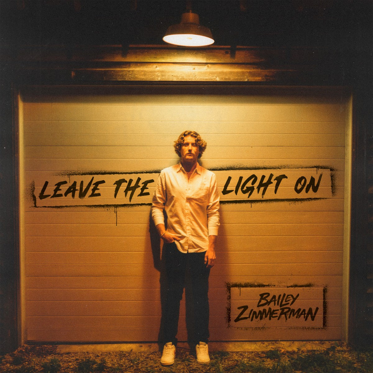 Bailey Zimmerman – Leave the Light On vinyl record cover