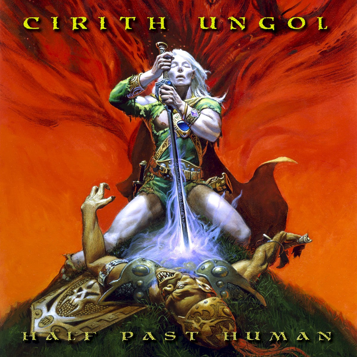 Cirith Ungol – Half Past Human vinyl record cover