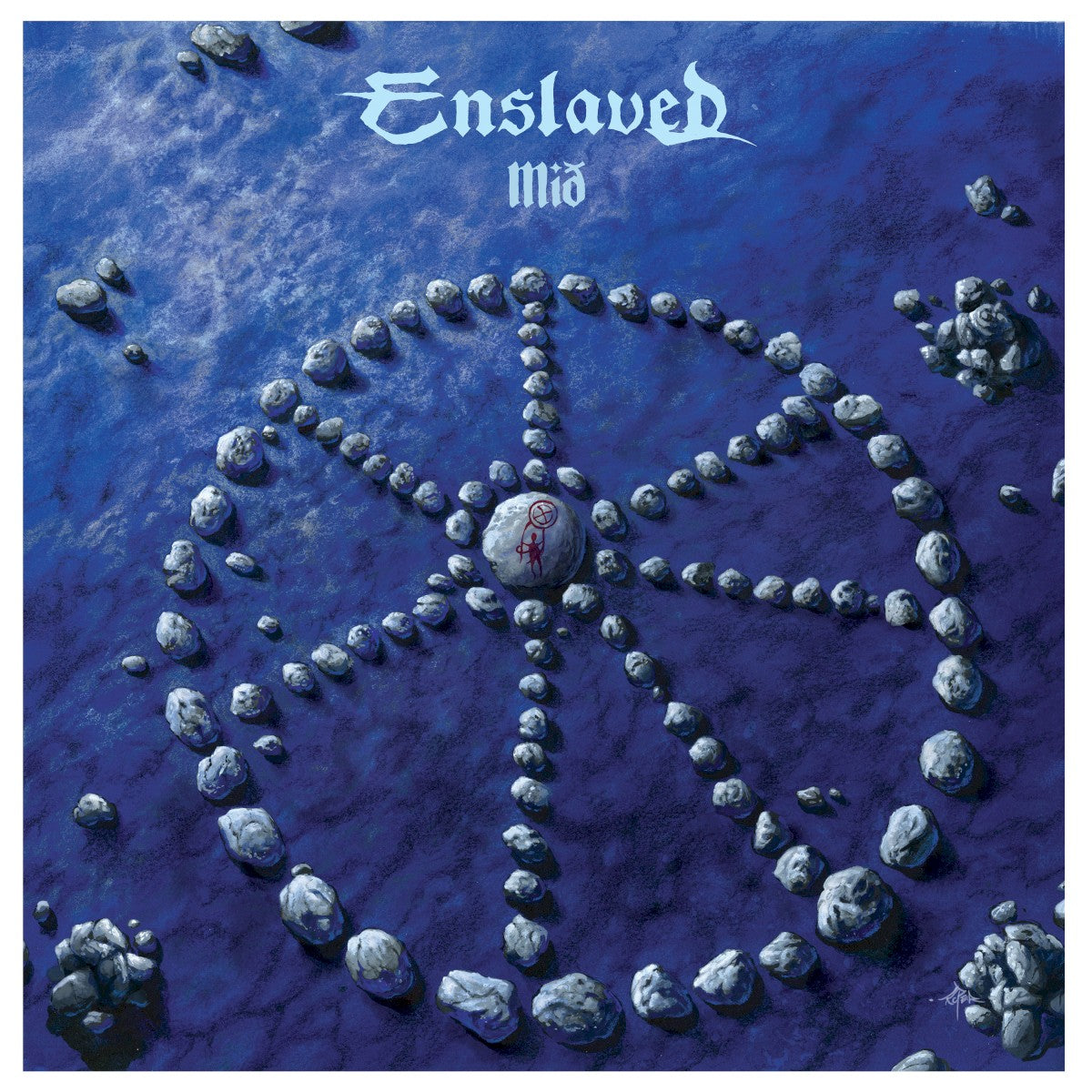 Enslaved – Mid vinyl record cover