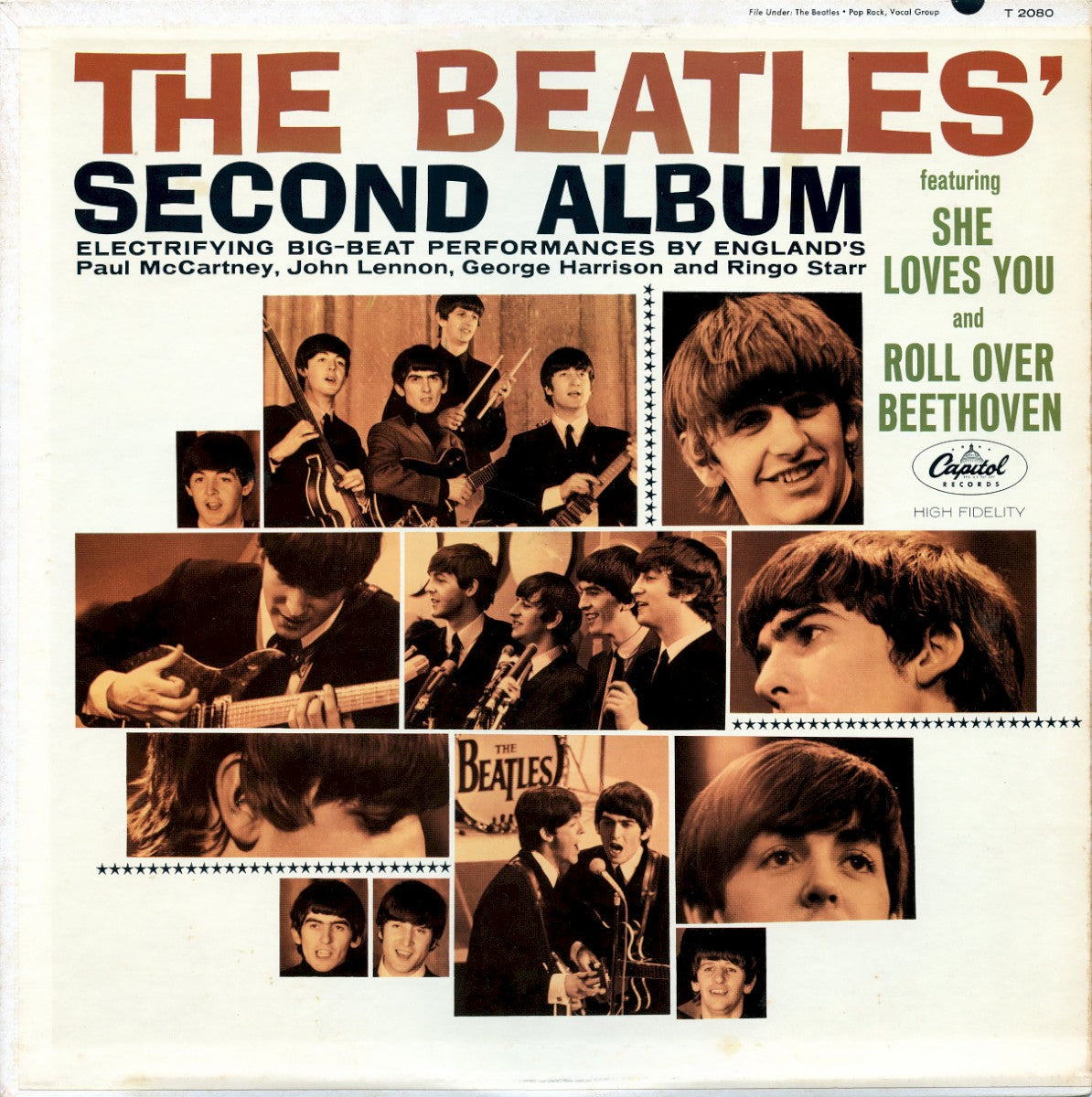 The Beatles – The Beatles' Second Album — album cover