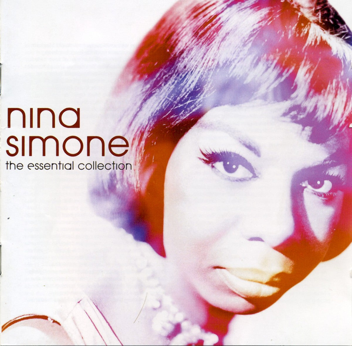 Nina Simone – The Essential Collection vinyl record cover