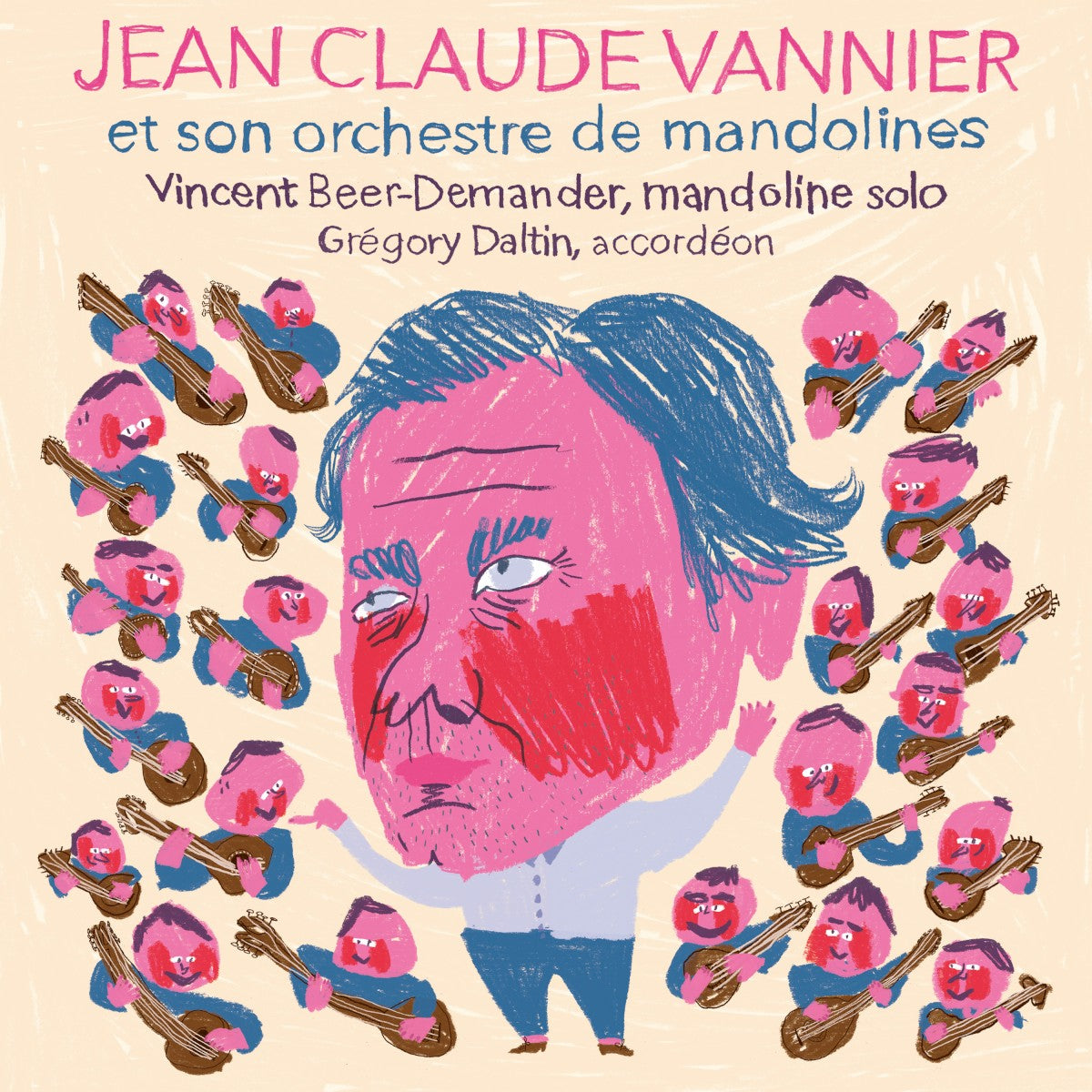 Jean-Claude Vannier – Jean Claude Vannier Et Son Orchestre De Mandolines vinyl record cover